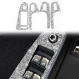 For Audi A4 / A5 / Q5 Car Door Lift Control Panel Diamond Decoration Sticker, Left Drive Low Configured - Car Interior Mouldings by PMC TechLife | Online Shopping South Africa | PMC TechLife | Buy Now Pay Later Mobicred