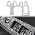 For Audi A4 / A5 / Q5 Car Door Lift Control Panel Diamond Decoration Sticker, Right Drive High Configured - free shipping - PMC TechLife - Order now!