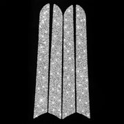 For Audi A4 / A5 / Q5 Car Interior Door Panel Trim Diamond Decoration Sticker, Left and Right Drive