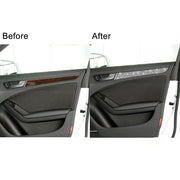 For Audi A4 / A5 / Q5 Car Interior Door Panel Trim Diamond Decoration Sticker, Left and Right Drive