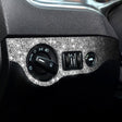 For Dodge Charger 2011-2014 Car Headlight Switch Diamond Decorative Sticker, Left-hand Drive - Car Interior Mouldings by PMC TechLife | Online Shopping South Africa | PMC TechLife | Buy Now Pay Later Mobicred