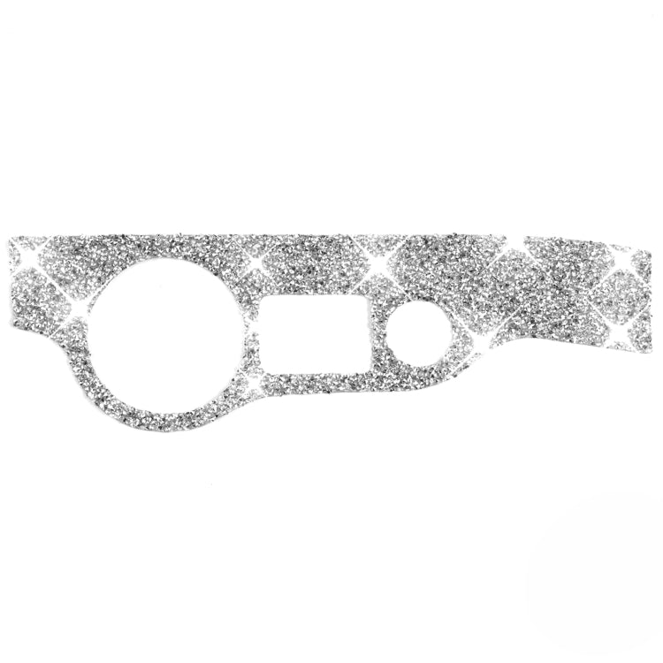 For Dodge Charger 2011-2014 Car Headlight Switch Diamond Decorative Sticker, Left-hand Drive