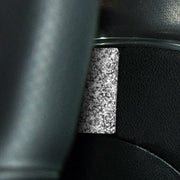 For Dodge Charger 2011-2014 Car Steering Wheel Left and Right Diamond Decorative Sticker, Left-hand Drive