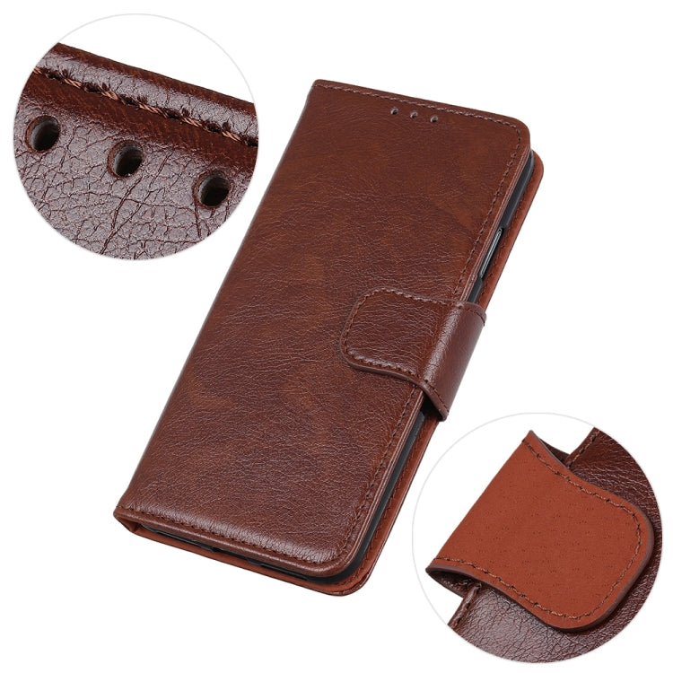 For Google Pixel 9 Nappa Texture Horizontal Flip Leather Phone Case(Brown)