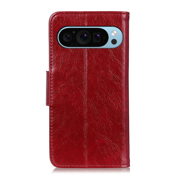 For Google Pixel 9 Nappa Texture Horizontal Flip Leather Phone Case(Red)
