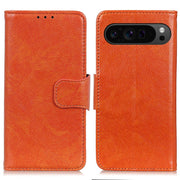 For Google Pixel 9 Pro Nappa Texture Horizontal Flip Leather Phone Case(Orange)