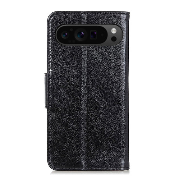 For Google Pixel 9 Pro Nappa Texture Horizontal Flip Leather Phone Case(Black)