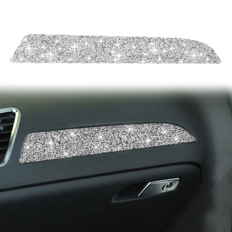For Audi A4 / A5 / Q5 Car Dashboard Trim Diamond Decoration Sticker, Right Drive