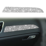 For Audi A4 / A5 / Q5 Car Dashboard Trim Diamond Decoration Sticker, Right Drive