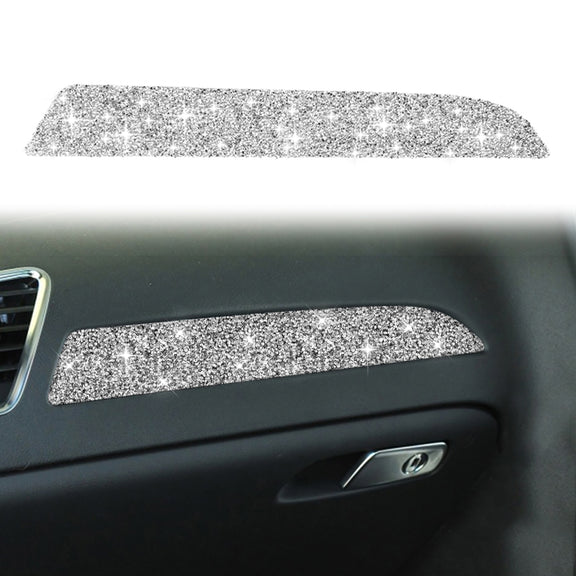 For Audi A4 / A5 / Q5 Car Dashboard Trim Diamond Decoration Sticker, Right Drive