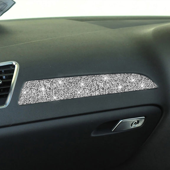For Audi A4 / A5 / Q5 Car Dashboard Trim Diamond Decoration Sticker, Right Drive