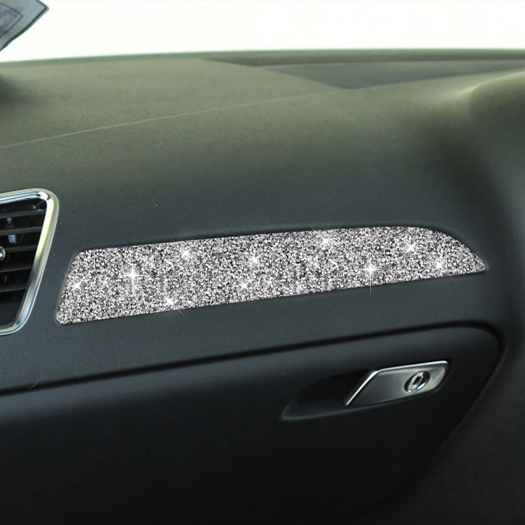 For Audi A4 / A5 / Q5 Car Dashboard Trim Diamond Decoration Sticker, Right Drive