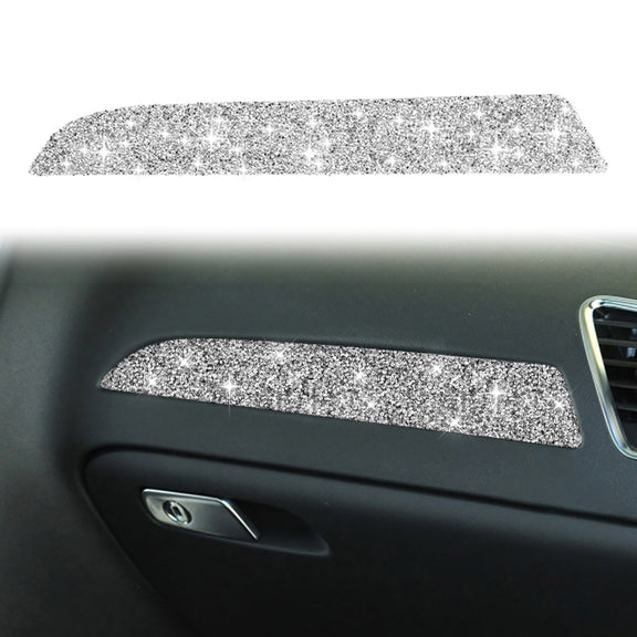 For Audi A4 / A5 / Q5 Car Dashboard Trim Diamond Decoration Sticker, Left Drive