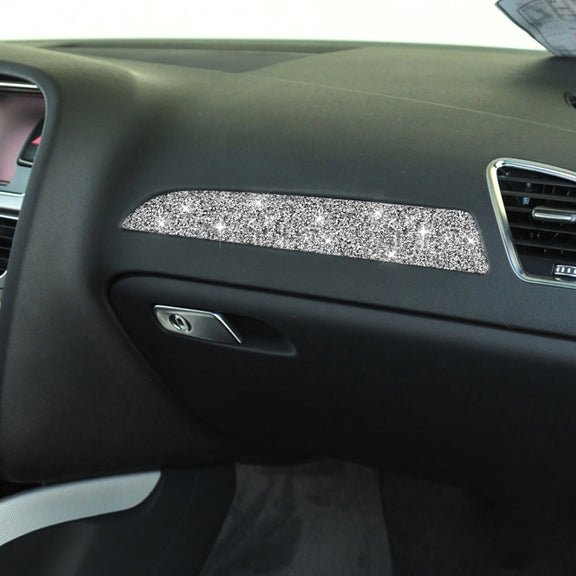 For Audi A4 / A5 / Q5 Car Dashboard Trim Diamond Decoration Sticker, Left Drive