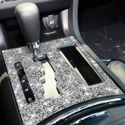 For Dodge Charger 2011-2014 Car Automatic Shift Panel Diamond Decorative Sticker, Left-hand Drive