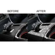 For Dodge Charger 2011-2014 Car Manual Shift Panel Diamond Decorative Sticker, Left-hand Drive
