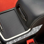 For Dodge Charger 2011-2014 Car Cup Holder Armrest Outside Diamond Decorative Sticker, Left-hand Drive