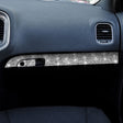For Dodge Charger 2011-2014 3pcs/Set Car Front Passenger Seat Storage Box Handle Diamond Decorative Sticker, Left-hand Drive - Car Interior Mouldings by PMC TechLife | Online Shopping South Africa | PMC TechLife | Buy Now Pay Later Mobicred