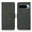 For Google Pixel 9 KHAZNEH Matte Texture Leather Phone Case(Green) - Google Cases by PMC TechLife | Online Shopping South Africa | PMC TechLife | Buy Now Pay Later Mobicred