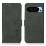 For Google Pixel 9 KHAZNEH Matte Texture Leather Phone Case(Green)