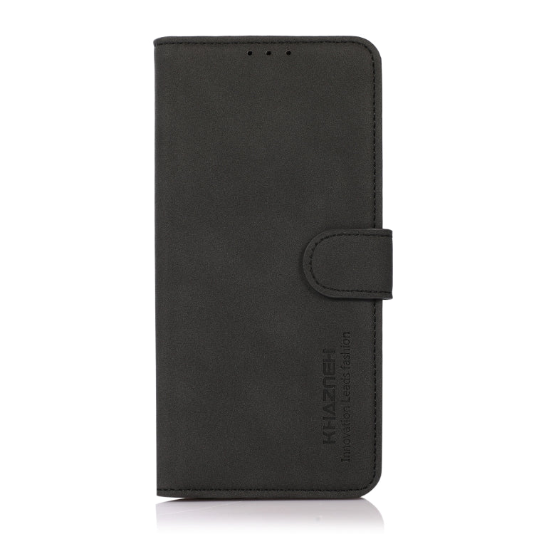 For Google Pixel 9 KHAZNEH Matte Texture Leather Phone Case(Black)