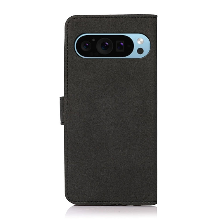 For Google Pixel 9 KHAZNEH Matte Texture Leather Phone Case(Black)