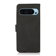 For Google Pixel 9 KHAZNEH Matte Texture Leather Phone Case(Black)