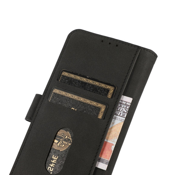 For Google Pixel 9 KHAZNEH Matte Texture Leather Phone Case(Black)