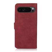For Google Pixel 9 Pro KHAZNEH Matte Texture Leather Phone Case(Red)