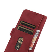 For Google Pixel 9 Pro KHAZNEH Matte Texture Leather Phone Case(Red)