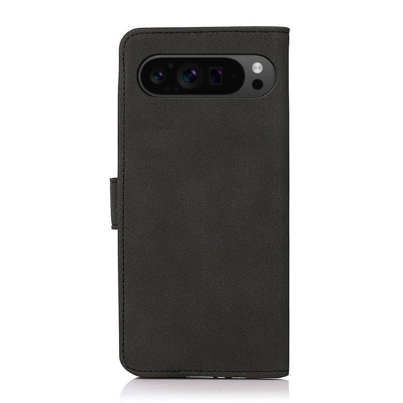 For Google Pixel 9 Pro KHAZNEH Matte Texture Leather Phone Case(Black)
