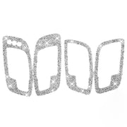 For Dodge Charger 2011-2014 Car Door Handle B Diamond Decorative Sticker, Left-hand Drive