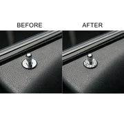 For Dodge Charger 2011-2014 Car Door Lock Ring Diamond Decorative Sticker, Left-hand Drive