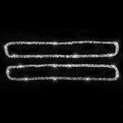 For Dodge Charger 2011-2014 Car Window Defogger Air Vent Diamond Decorative Sticker, Left-hand Drive