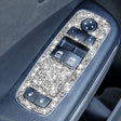 For Dodge Charger 2011-2014 5pcs/Set Car Window Lift Button Diamond Decorative Sticker, Left-hand Drive - Car Interior Mouldings by PMC TechLife | Online Shopping South Africa | PMC TechLife | Buy Now Pay Later Mobicred