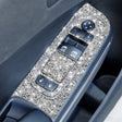 For Dodge Charger 2011-2014 9pcs/Set Car Window Lift Panel Diamond Decorative Sticker, Left-hand Drive - Car Interior Mouldings by PMC TechLife | Online Shopping South Africa | PMC TechLife | Buy Now Pay Later Mobicred