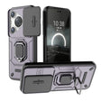 For Huawei Pura 70 Pro / Pura 70 Pro+ Sliding Camshield TPU + PC Shockproof Phone Case with Holder(Purple) - free shipping - PMC Jewellery - Order now!
