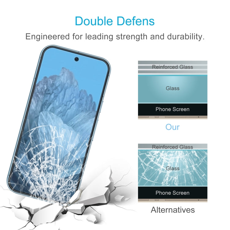 For Google Pixel 9 10pcs 0.26mm 9H 2.5D Tempered Glass Film