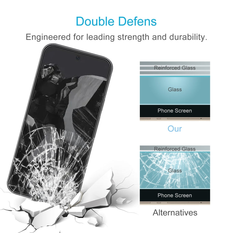 For Google Pixel 9 Pro 10pcs 0.26mm 9H 2.5D Tempered Glass Film