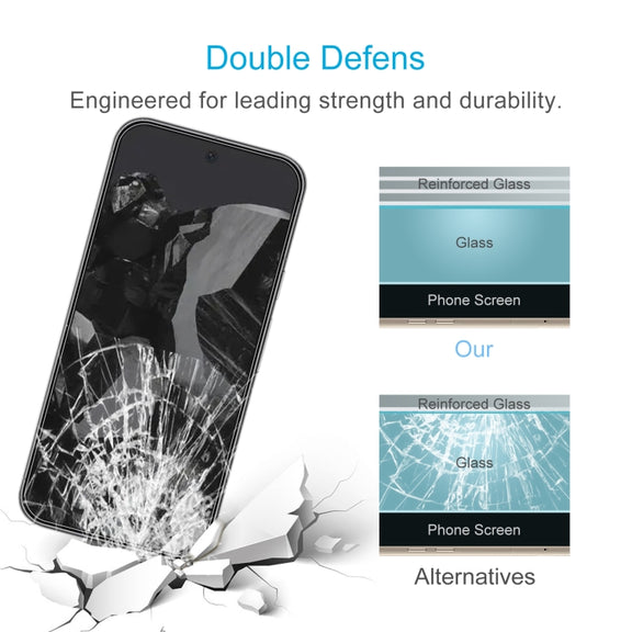 For Google Pixel 9 Pro 10pcs 0.26mm 9H 2.5D Tempered Glass Film