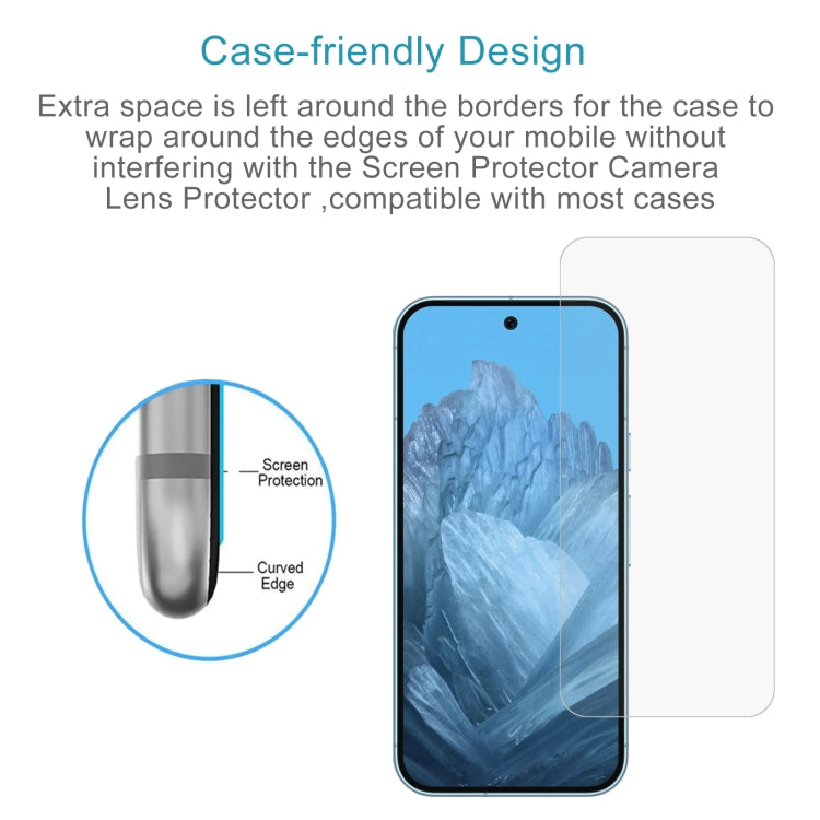 For Google Pixel 9 Pro XL 10pcs 0.26mm 9H 2.5D Tempered Glass Film