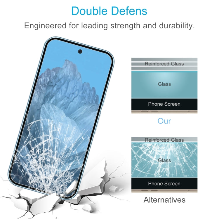 For Google Pixel 9 Pro XL 10pcs 0.26mm 9H 2.5D Tempered Glass Film