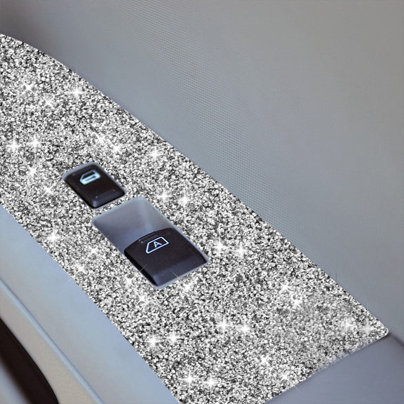 For Nissan 350Z 2006-2009 Car Glass Lifting Diamond Sticker, Left Drive