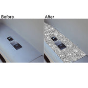 For Nissan 350Z 2006-2009 Car Glass Lifting Diamond Sticker, Left Drive