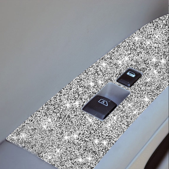 For Nissan 350Z 2006-2009 Car Glass Lifting Diamond Sticker, Right Drive