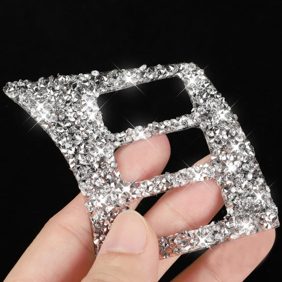 For Nissan 350Z 2006-2009 Car Steering Wheel Button Frame Diamond Sticker,Left and Right Drive Universal