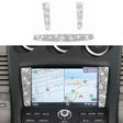 For Nissan 350Z 2006-2009 Car Navigation Frame Diamond Sticker,Left and Right Drive Universal - Car Interior Mouldings by PMC TechLife | Online Shopping South Africa | PMC TechLife | Buy Now Pay Later Mobicred