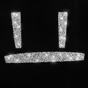 For Nissan 350Z 2006-2009 Car Navigation Frame Diamond Sticker,Left and Right Drive Universal