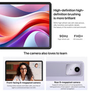 Lenovo Xiaoxin Pad 2024 11 inch WiFi Tablet, 6GB+128GB, Android 13, Qualcomm Snapdragon 685 Octa Core, Support Face Identification(Dark Grey)