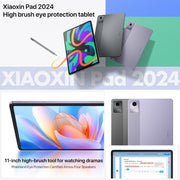 Lenovo Xiaoxin Pad 2024 11 inch WiFi Tablet, 6GB+128GB, Android 13, Qualcomm Snapdragon 685 Octa Core, Support Face Identification(Purple)